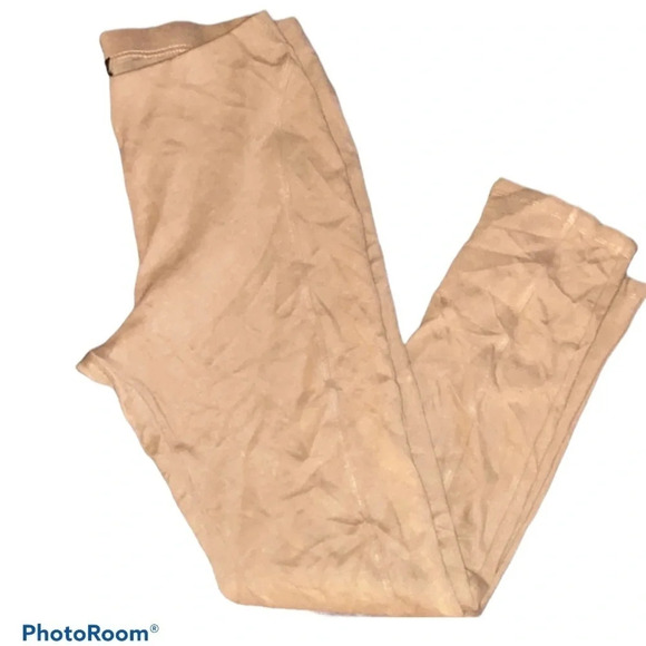 Marks & Spencer Tan high waist leggings Pants Sz 10 - Picture 2 of 11